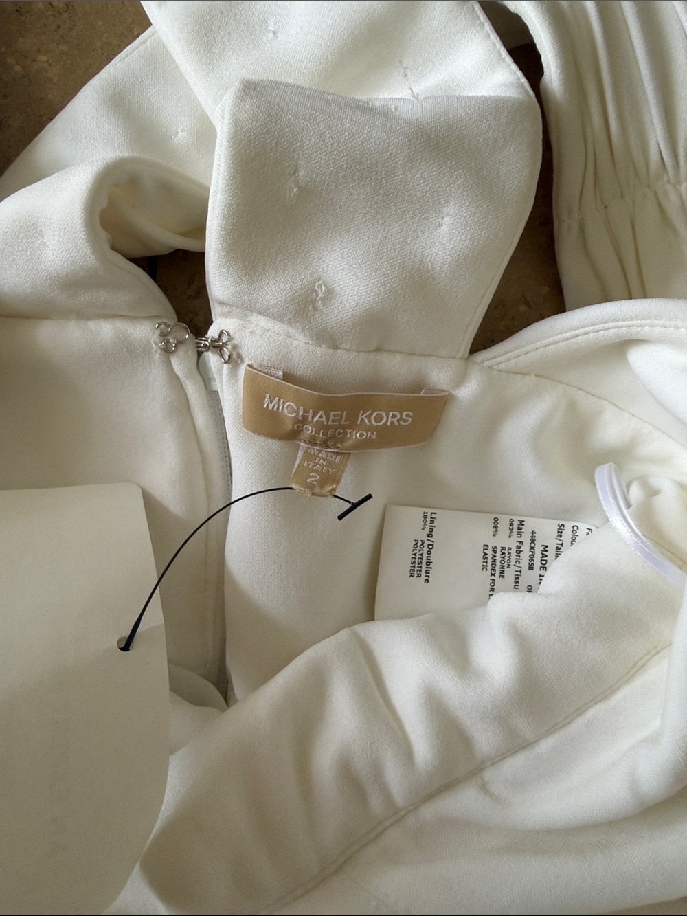 Michael Kors Collection White Maxi Dress - Picture 4 of 5